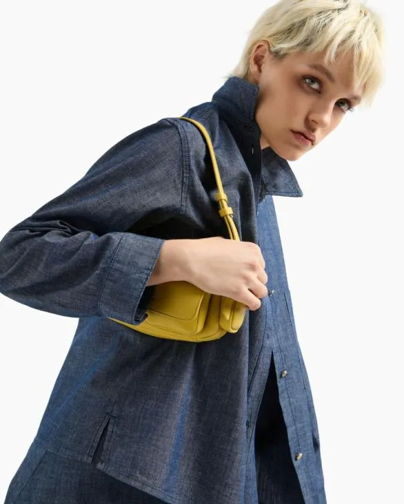 Casual Shirts Blue Women Armani Shirts And Tops