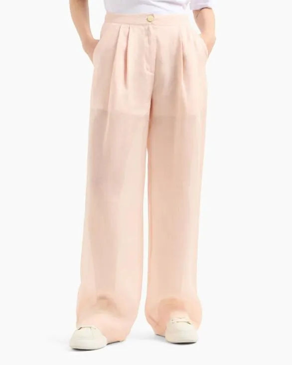 Casual Trousers Pink Women Armani Bottoms And Skirts Casual Trousers Pink Women Armani Bottoms And Skirts