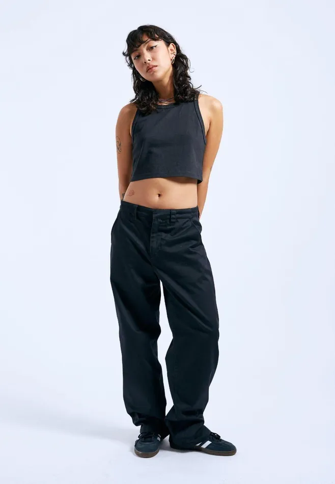 Charlie Top 8211 Off Black Off Black Women Dr Denim Tees and Tanks