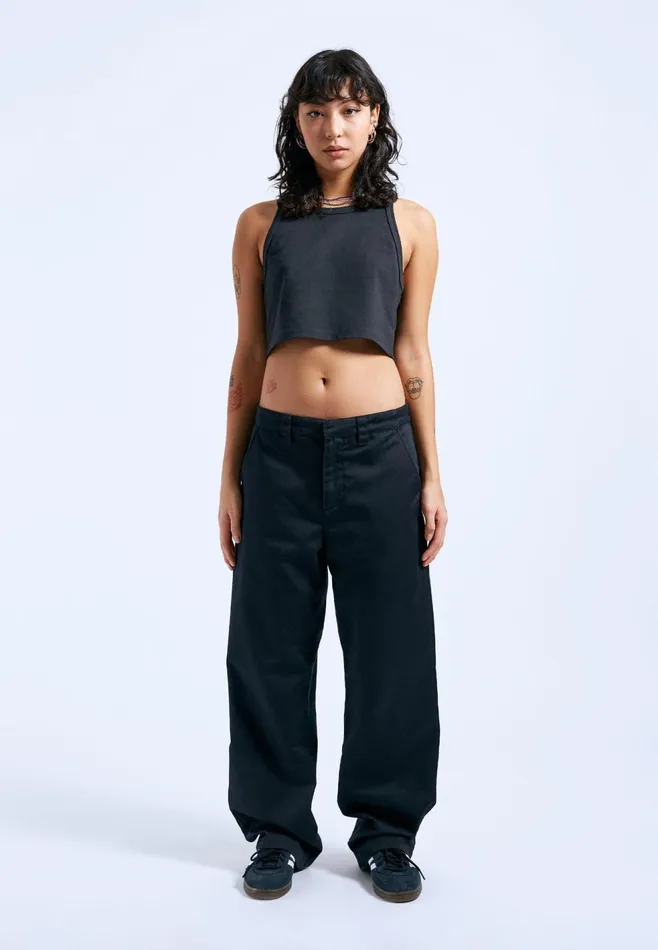 Charlie Top 8211 Off Black Off Black Women Dr Denim Tees and Tanks