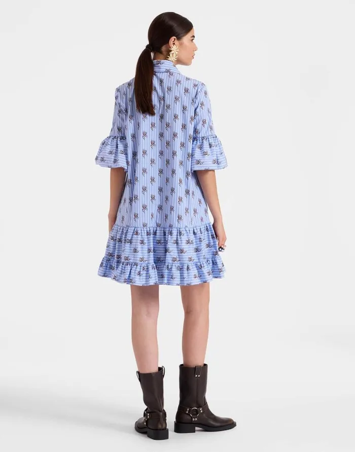 Choux Dress Gryphos Light Blue Women La Double J Dresses
