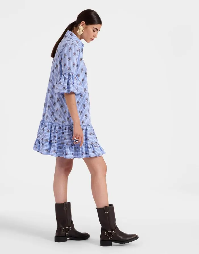 Choux Dress Gryphos Light Blue Women La Double J Dresses