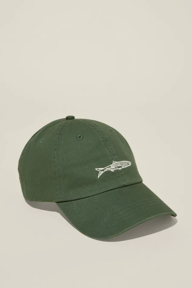Classic Dad Cap Sardinescholar Green Women Cotton On Hats