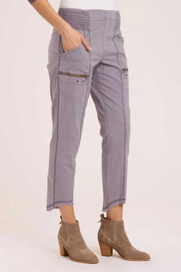 Clothing Crops XCVI Acker Slim Pant Solitaire Pigment