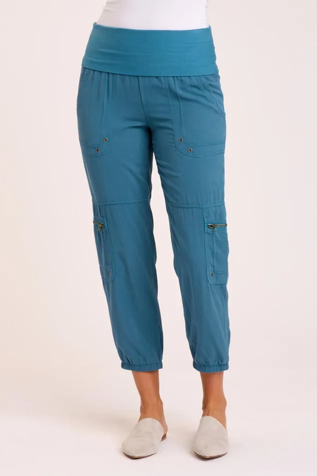 Clothing Crops XCVI Danez Banded Crop Safe Harbor