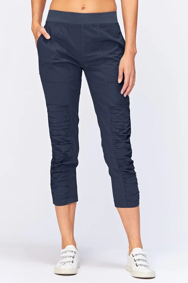 Clothing Crops XCVI Geyser Crop Navy