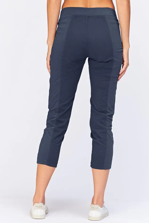 Clothing Crops XCVI Geyser Crop Navy