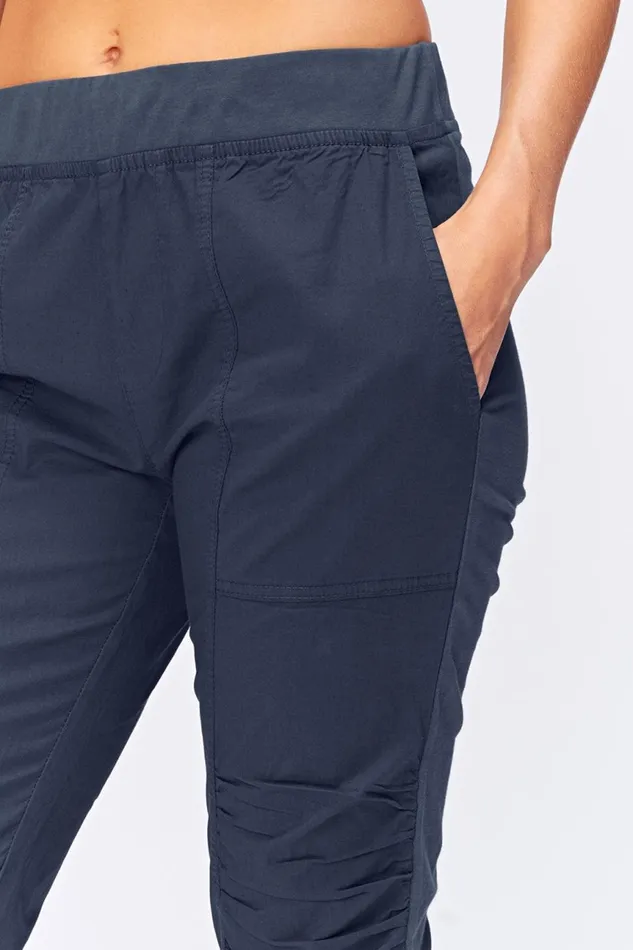 Clothing Crops XCVI Geyser Crop Navy