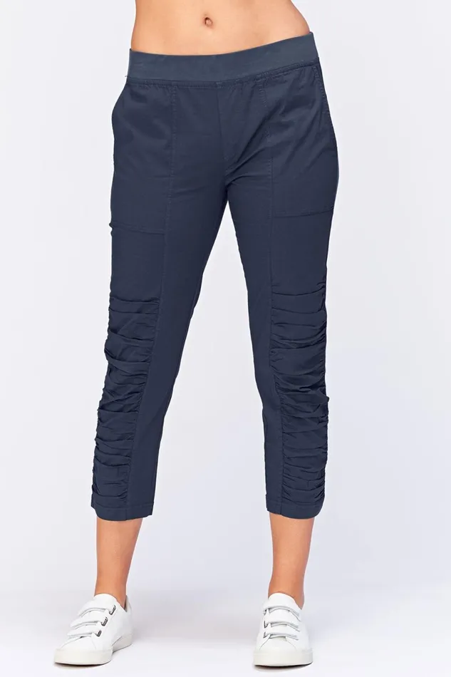 Clothing Crops XCVI Geyser Crop Navy