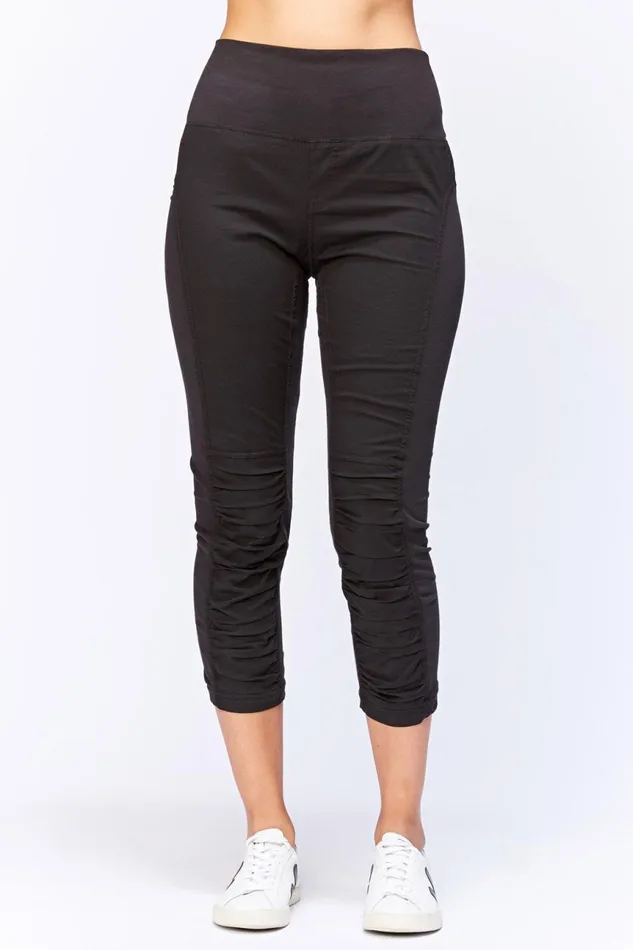 Clothing Crops XCVI High Waist Jetter Black