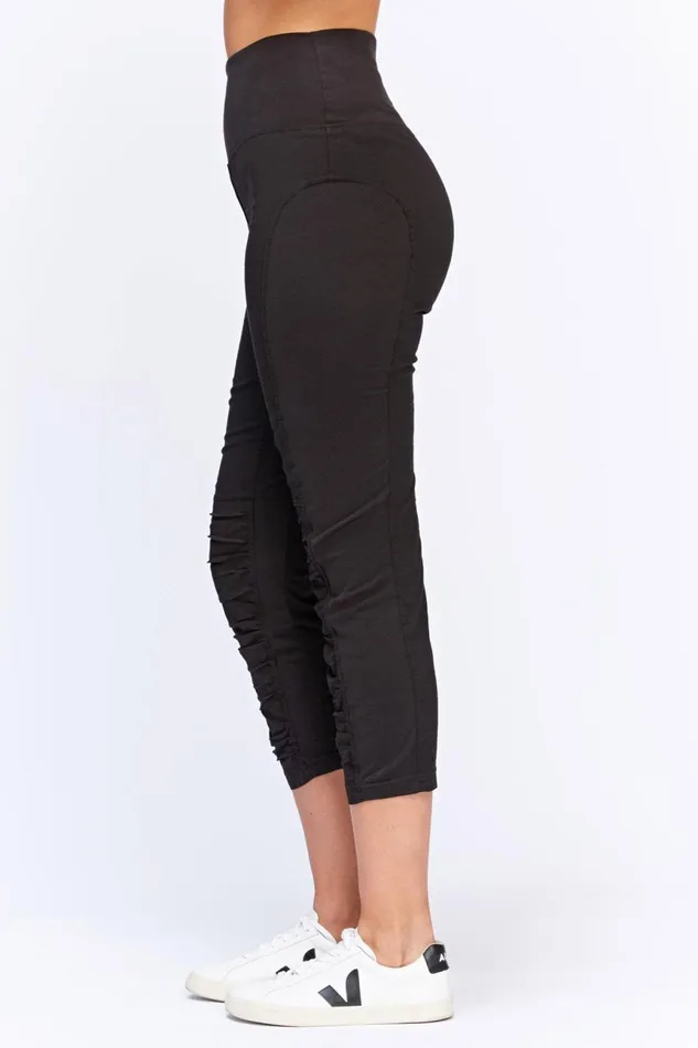 Clothing Crops XCVI High Waist Jetter Black