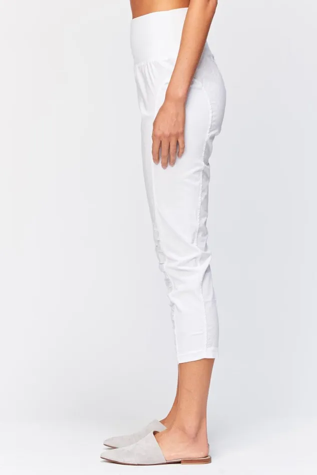 Clothing Crops XCVI High Waist Jetter White