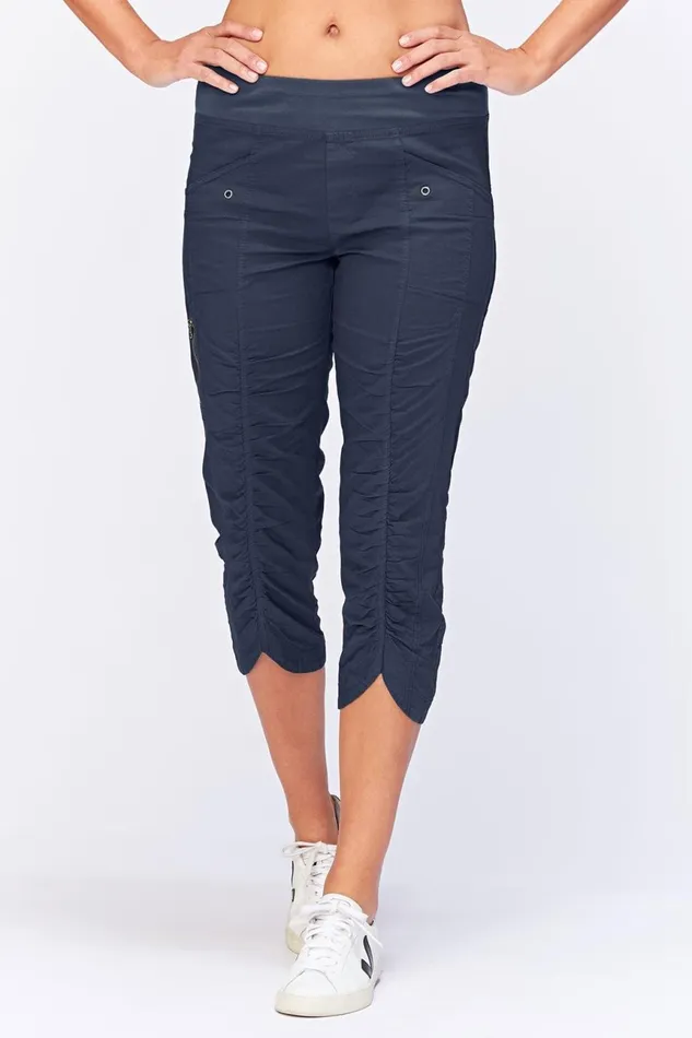Clothing Crops XCVI Iris Crop Navy