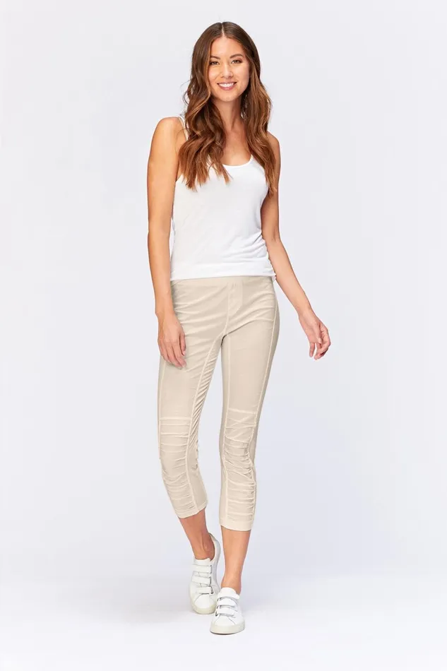 Clothing Crops XCVI Jetter Crop Legging Sand