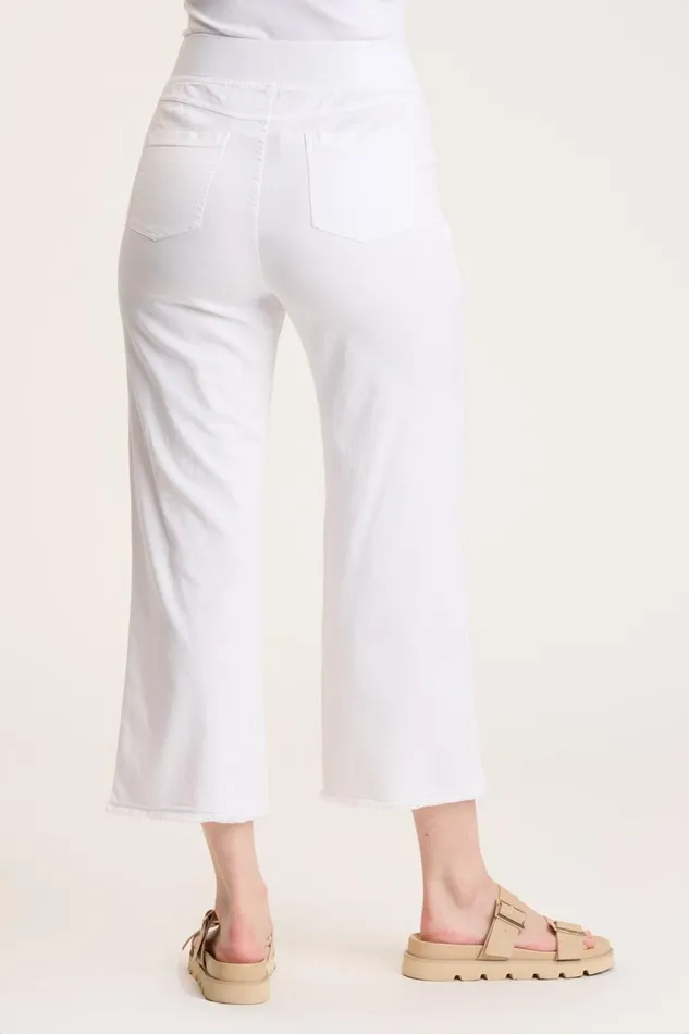 Clothing Crops XCVI Lorilei Pant White