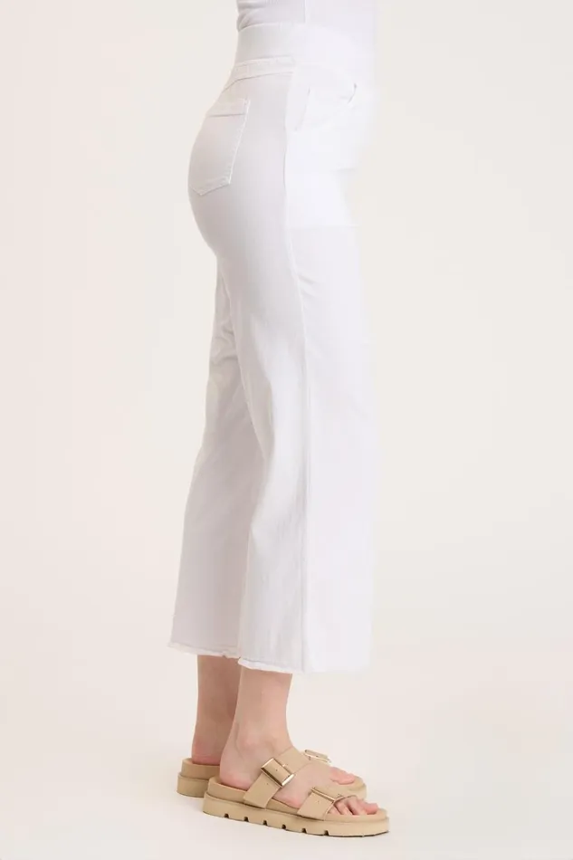 Clothing Crops XCVI Lorilei Pant White