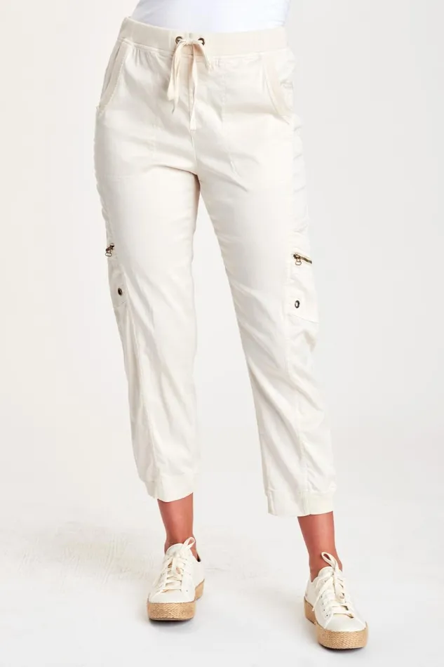 Clothing Crops XCVI Marsden Crop Toasted Almond