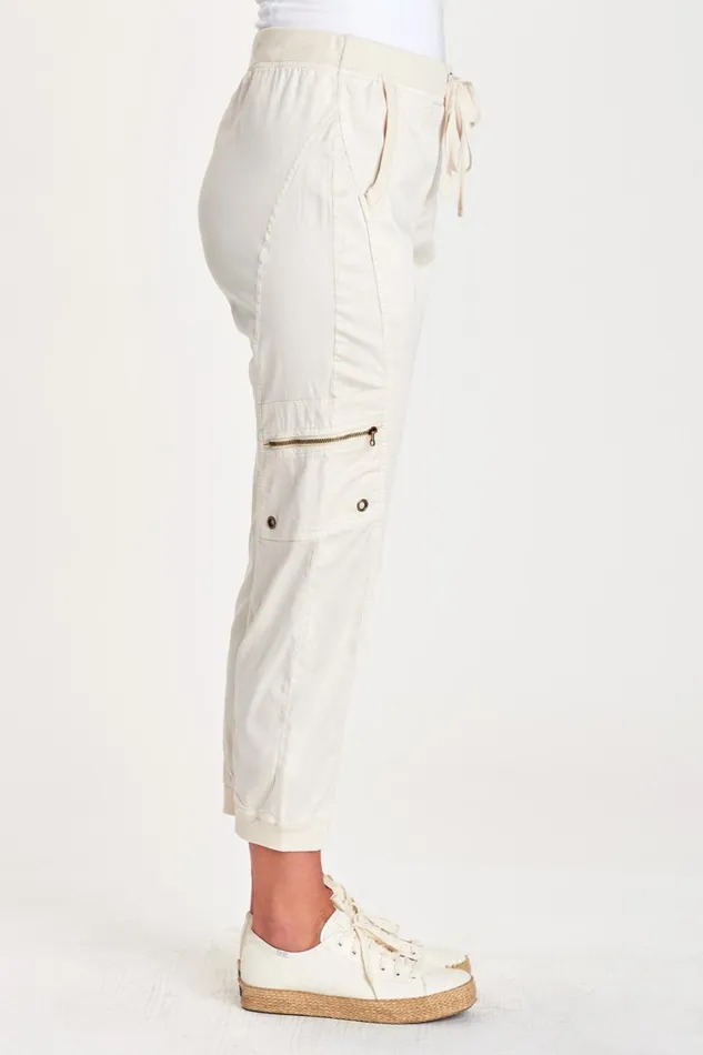 Clothing Crops XCVI Marsden Crop Toasted Almond