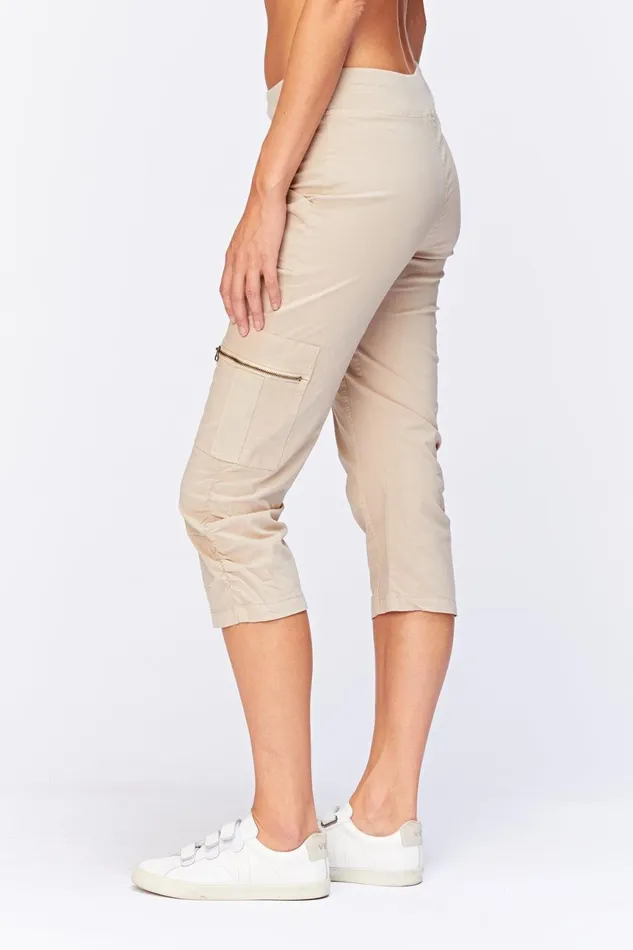 Clothing Crops XCVI Nadia Crop Sand