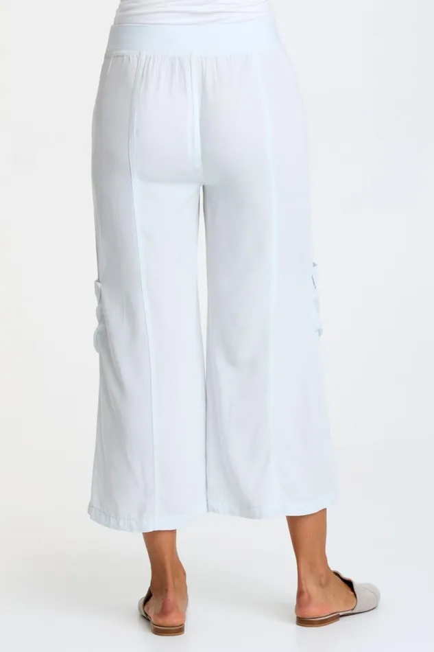 Clothing Crops XCVI Twill Faulkner Crop Fantail Pigment
