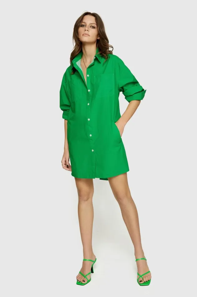 Clothing Dresses Rebecca Minkoff Tori Dress Kelly Green