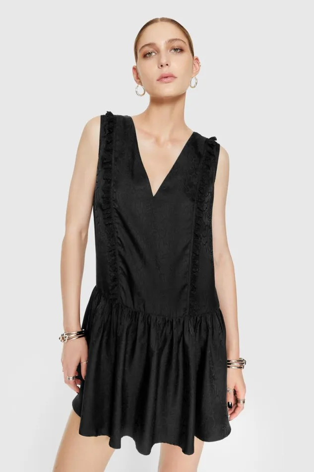 Clothing Dresses Rebecca Minkoff Valerie Mini Dress True Black