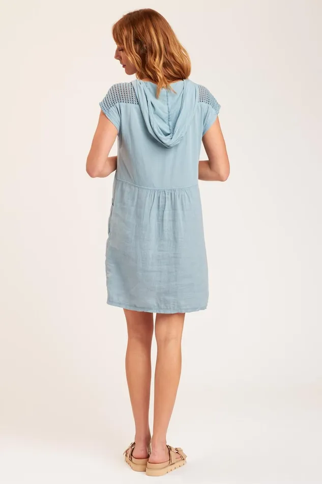 Clothing Dresses XCVI Robson Hooded Dress Peaceful Blue