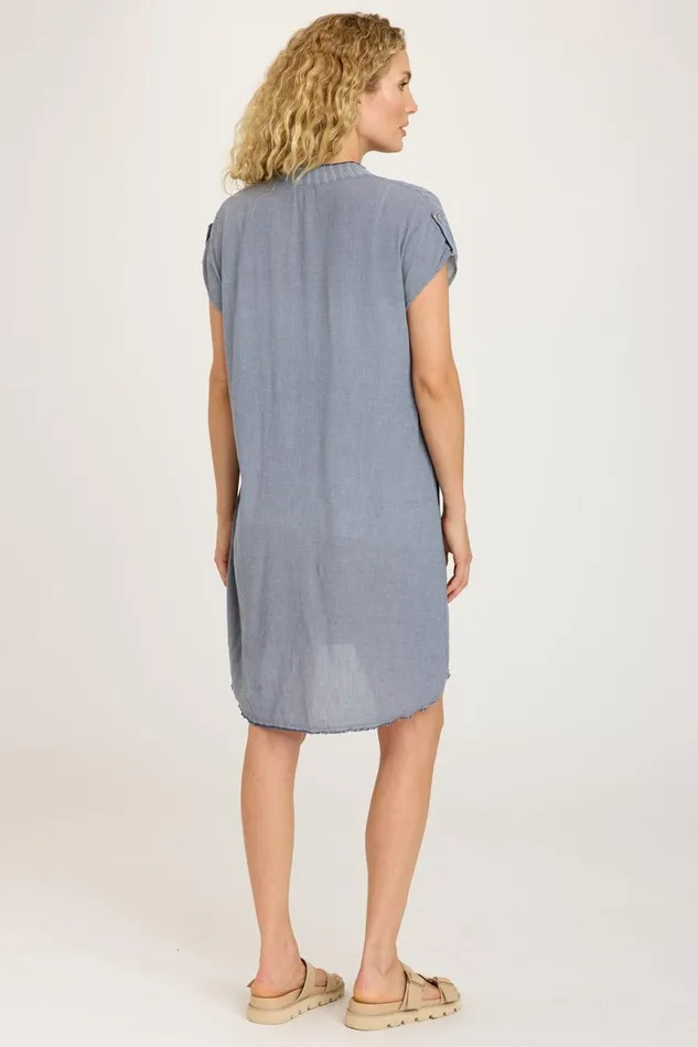 Clothing Dresses XCVI Tennille Shirt Dress Indigo