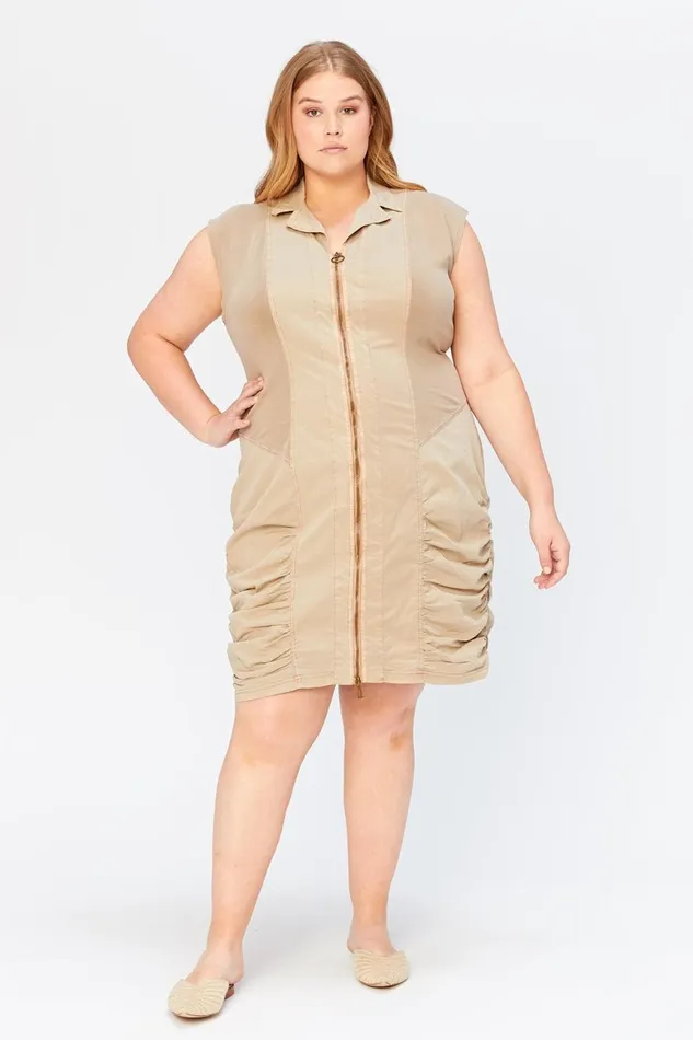 Clothing Dresses XCVI The Hybrid Dress Jute Pigment