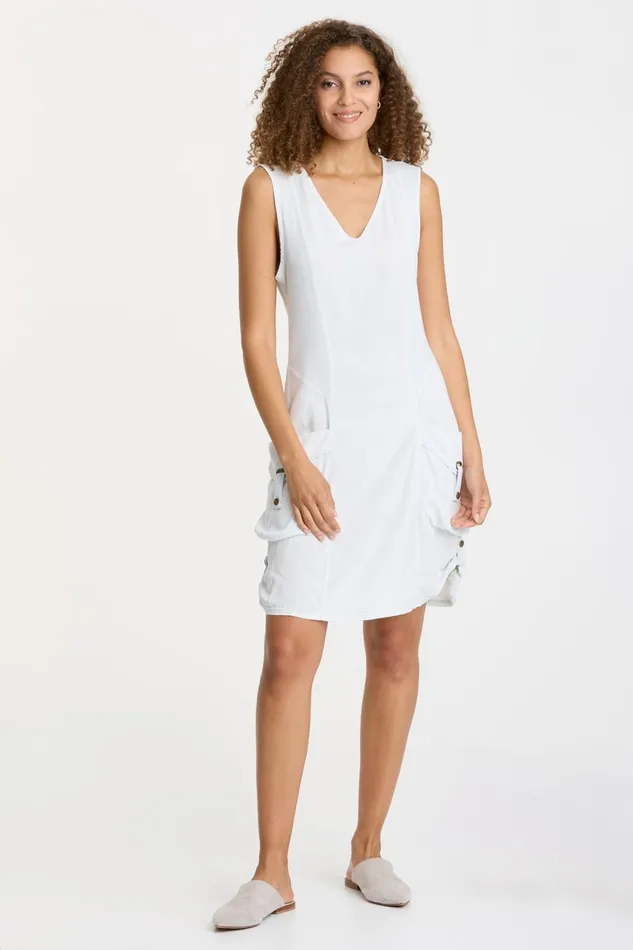 Clothing Dresses XCVI Twill Penta Dress Fantail Pigment