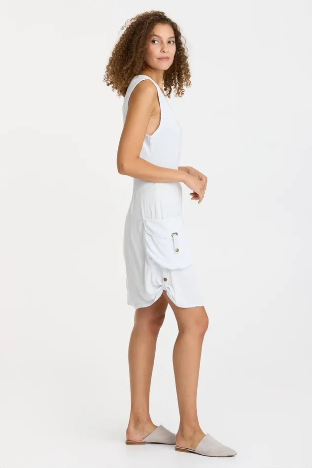 Clothing Dresses XCVI Twill Penta Dress Fantail Pigment