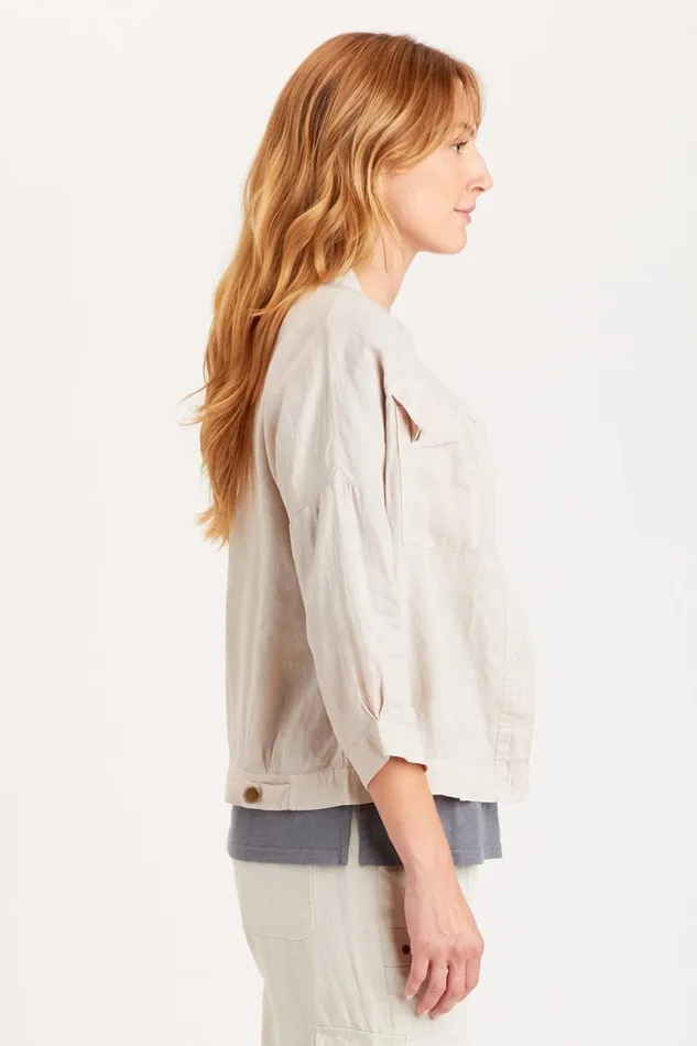 Clothing Jackets XCVI Colbert Star Jacket Cremini