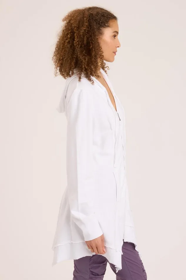 Clothing Jackets XCVI Fleece Mercantile Jacket White