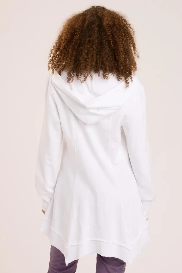Clothing Jackets XCVI Fleece Mercantile Jacket White