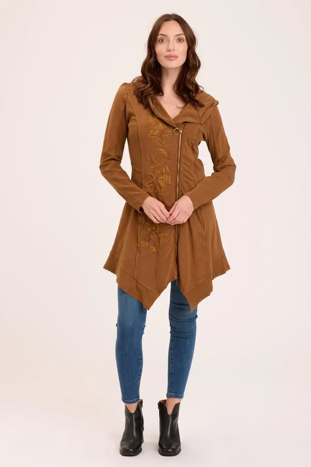 Clothing Jackets XCVI Hideo Jacket Dress Rufous Pigment