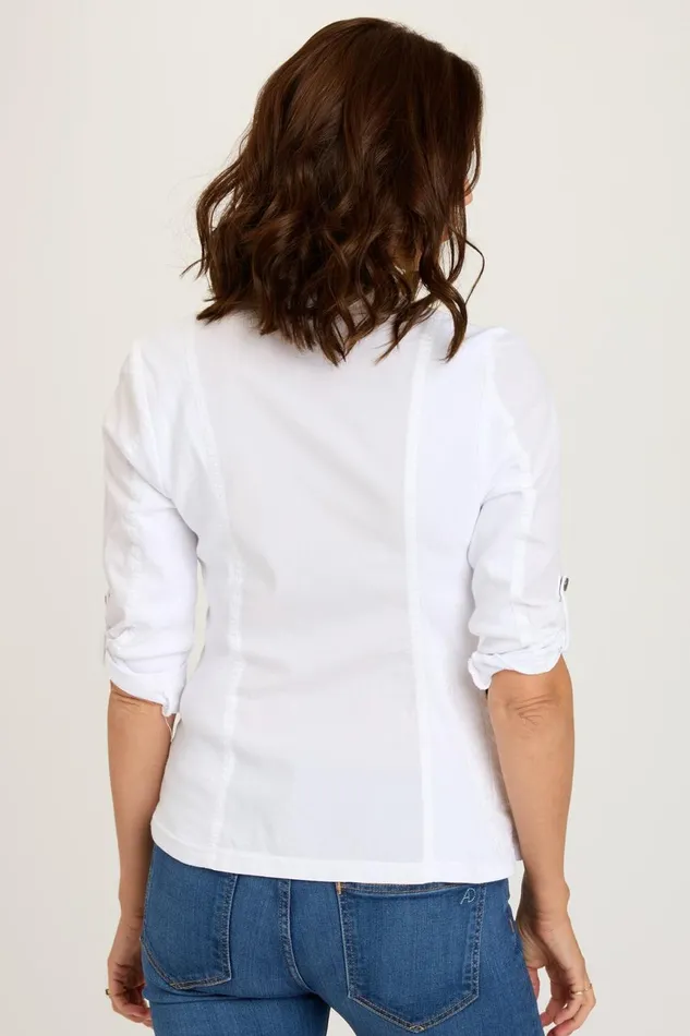 Clothing Jackets XCVI Roque Jacket White
