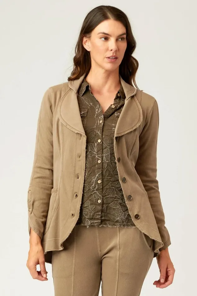 Clothing Jackets XCVI Stayton Blazer Rural Pigment