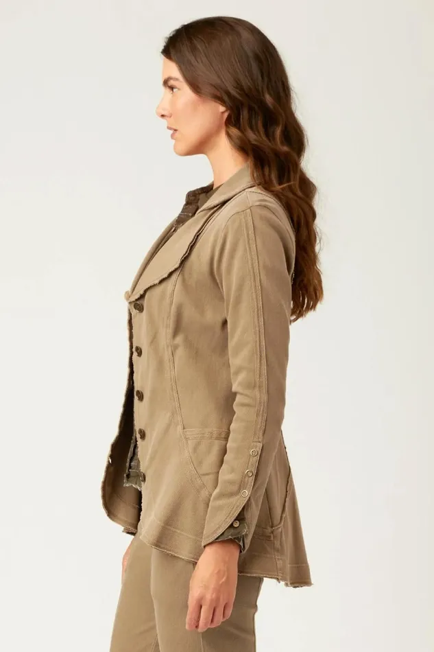 Clothing Jackets XCVI Stayton Blazer Rural Pigment