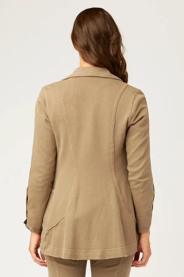 Clothing Jackets XCVI Stayton Blazer Rural Pigment