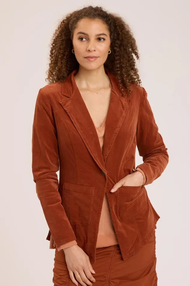 Clothing Jackets XCVI Westbrook Blazer Campfire Pigment