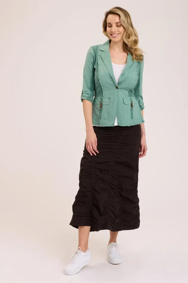 Clothing Jackets XCVI Winslow Blazer Juneau Pigment