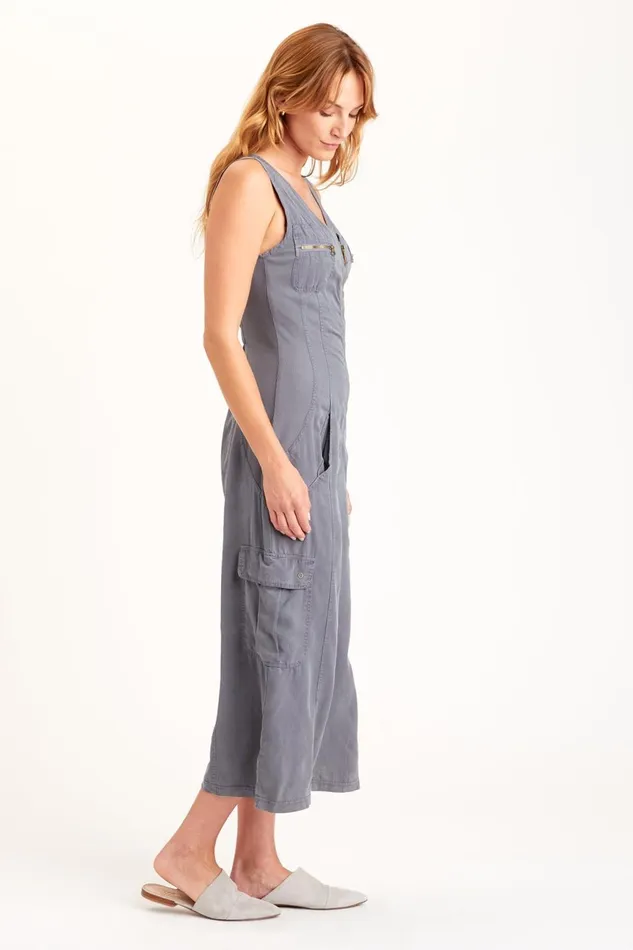 Clothing Jumpsuits XCVI Norris Crop Jumpsuit Black Pearl