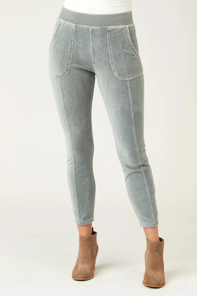 Clothing Leggings XCVI Abney Legging Soft Pebble Pigment