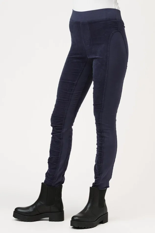 Clothing Leggings XCVI Cord Oslo Legging Navy