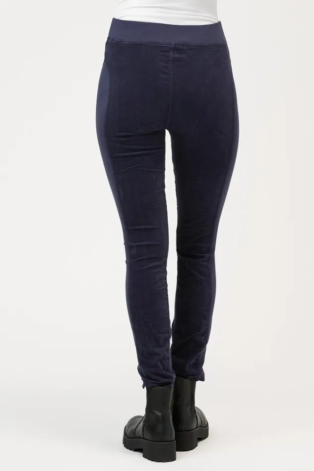 Clothing Leggings XCVI Cord Oslo Legging Navy