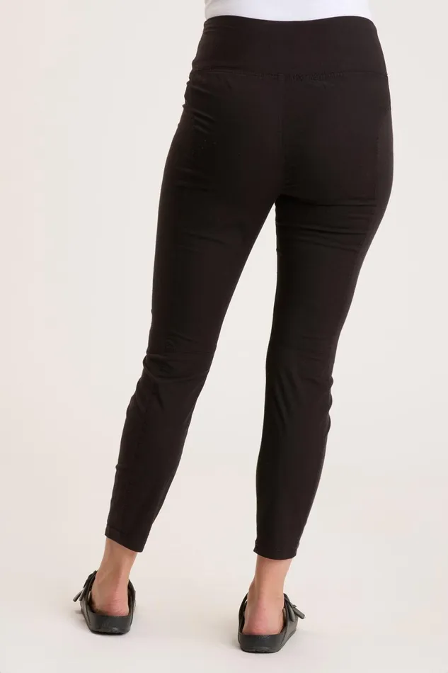 Clothing Leggings XCVI High Waist Penny Legging Black