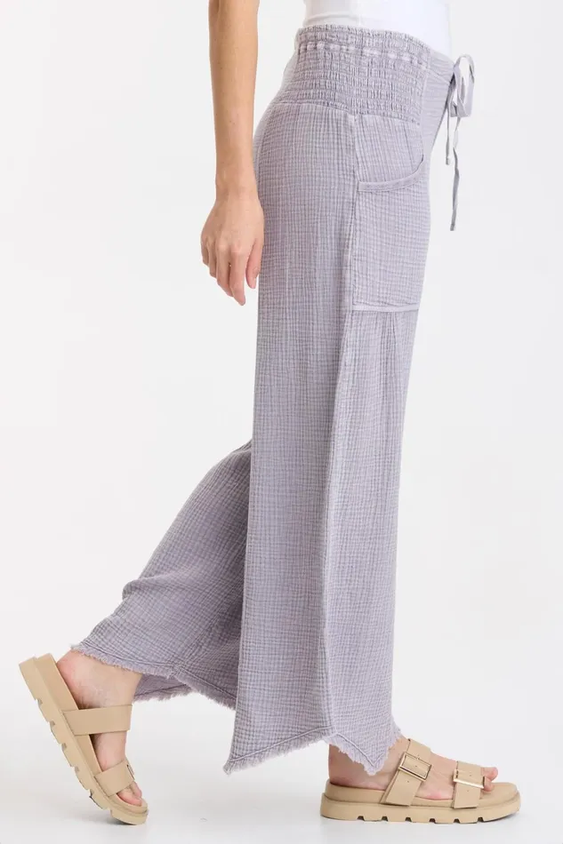Clothing Pants XCVI Aimon Pant Distress Wash Duchess