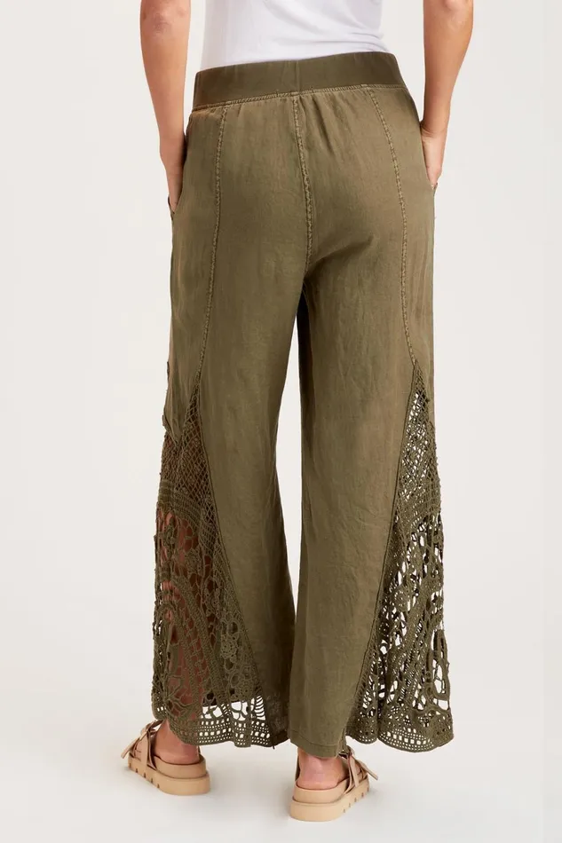 Clothing Pants XCVI Ismay Wide Leg Kombu Pigment