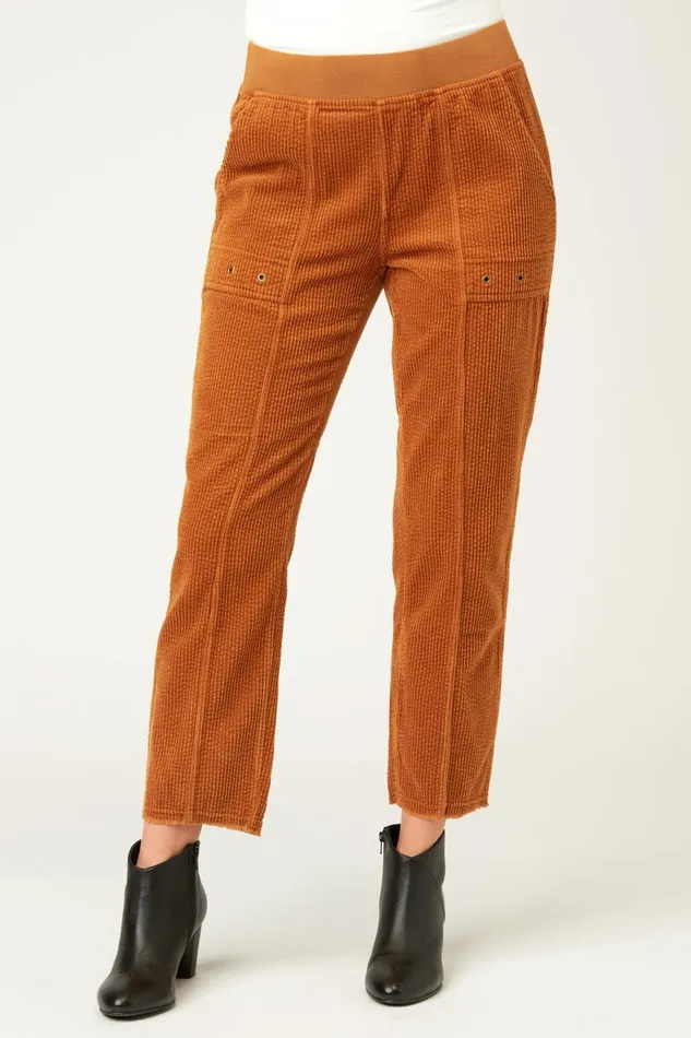 Clothing Pants XCVI Reeds Ankle Pant Pumpkin Spice Pigment