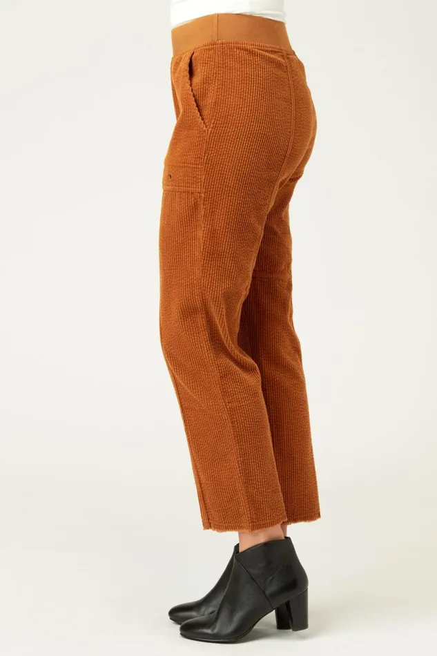 Clothing Pants XCVI Reeds Ankle Pant Pumpkin Spice Pigment